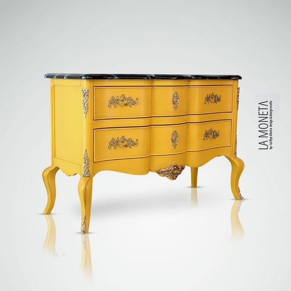 French Louis Yellow Chest