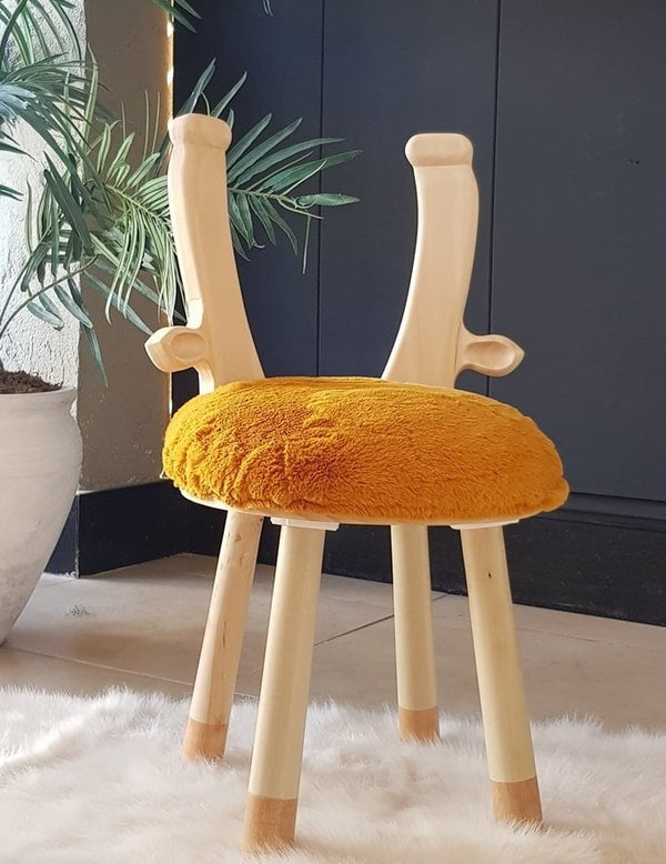 Zürafa Çocuk Sandalyesi / Döşemeli Çocuk Sandalye