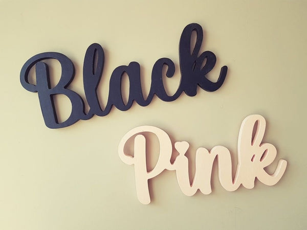 Black Pink Duvar Aksesuarı