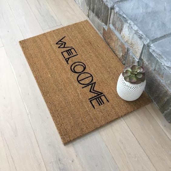 Welcome Tribe Kapı Önü Koko Kıl Paspas