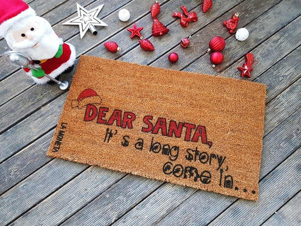 Dear Santa Doormat
