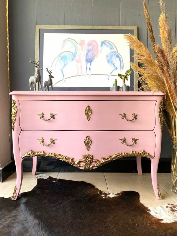 French Louis Pink Chest