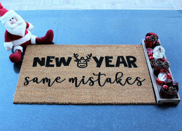 New Year Same Mistakes Doormat