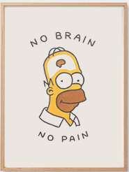 No Brain No Pain Tablo